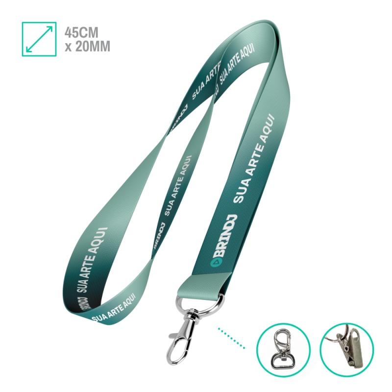Cordão para Crachá Personalizado 20mm
