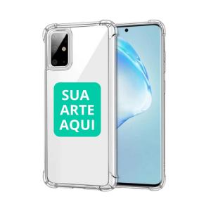 Capa para Celular Personalizada Samsung Silicone TPU Variados Impressão digital  Vários Modelos 